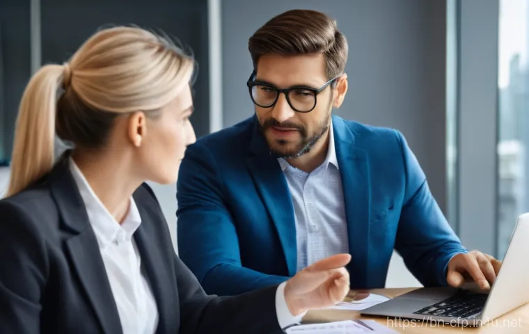 재무설계사로서 자기 계발하기 - **Prompt:** A diverse group of young adults, including men and women of various ethnicities, are ent...